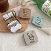 Estuche para lentes de contacto de colores Balloon Line Puppy